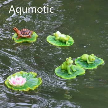 

Aqumotic Garden Pool Party Decorations for Home Relax Area Decor Frog Cute Water Float House Outdoor Pood Frog Decorations