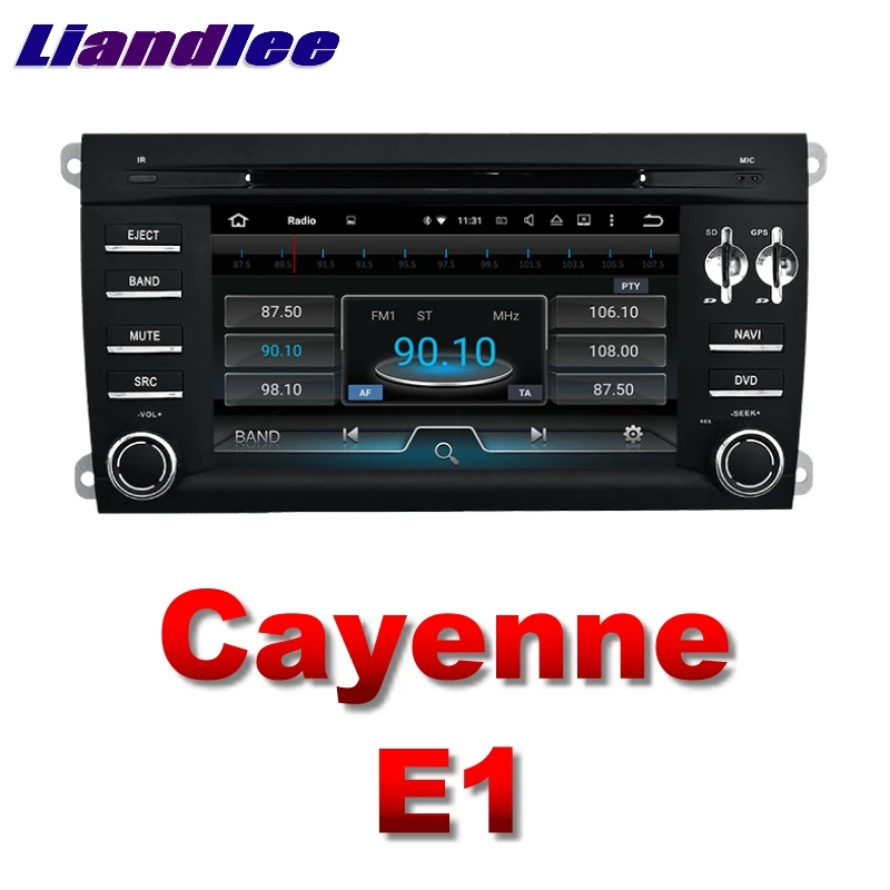 Sale Liandlee Car Multimedia Player NAVI For Porsche Cayenne E1 2002~2010 Car Touch Screen System Radio TV DVD Stereo GPS Navigation 2