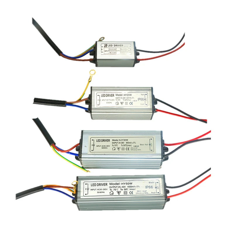 

DC 20-38V Lighting Transformer IP66 Waterproof LED Driver For DIY 10W 20W 30W 50W 100W Lamp COB Chip Floodlight Spotlight Bulb