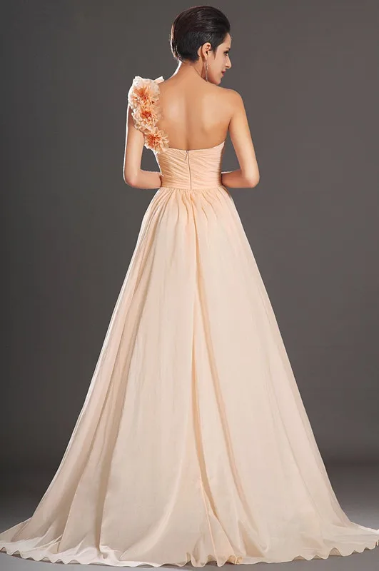 Freeshipping-New-Amazing-One-Shoulder-Sweetheart-Neckline-Floor-Length-Chiffon-Bridesmaid-Dress (1)