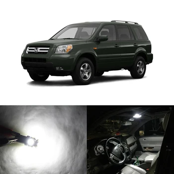 

Direct Fit For Honda Pilot 2006-2008 Led Interior Car Lights For Car Map Dome Trunk/Cargo Door/Courtesy License Plate Lights
