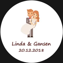 100 шт. пользовательские Стикеры и индивидуальный логотип свадьбы Стикеры s ваш собственный дизайн Стикеры s персонализированные Стикеры s Boda