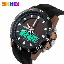 Skmei Énergie Solaire Hommes Sport Montres Quartz Numérique Montre Relogio Masculino Solaire Hommes Militaire Montre relojes hombre 2015