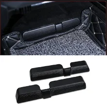 2 шт./компл. заднего сиденья AC вентиляционные крышки решетке воздуховода протектор подходят для Seat ATECA FR S SE xcellence автомобильные аксессуары