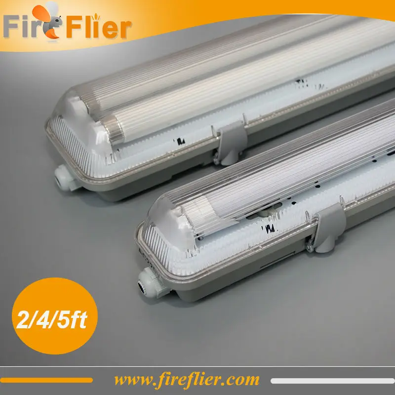 Free Shipping 8pcs/lot IP65 60cm 120cm 150cm LED tube lighting fixture waterproof triproof T8