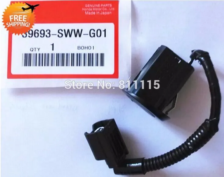 Датчики парковки 39693SWWG01 39693-SWW-G01 для CRV, бесплатная доставка, черный цвет, ультразвуковой Датчик, автоматический Датчик