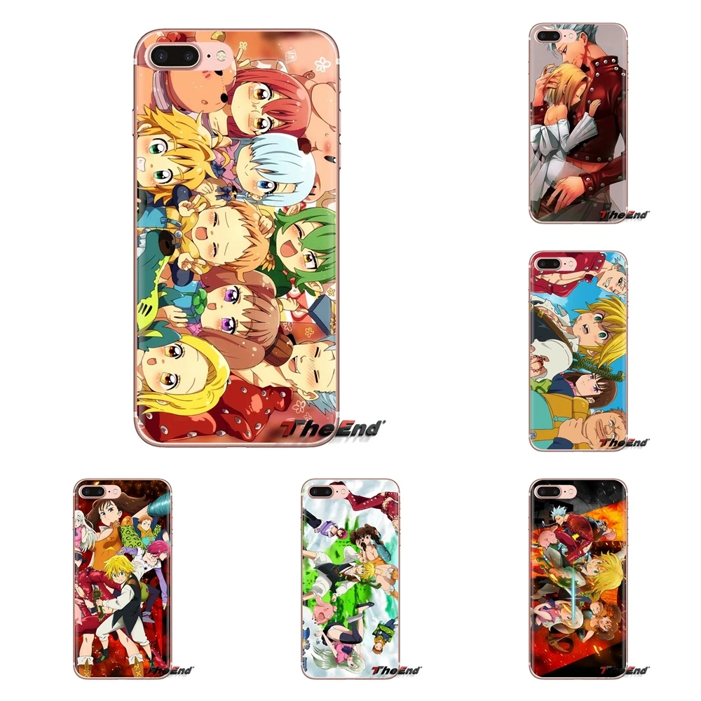 Nanatsu no Taizai Seven Deadly Sin Mobile Phone Case Cover For iPod Touch Apple iPhone 4 4S 5 5S SE 5C 6 6S 7 8 X XR XS Plus MAX |