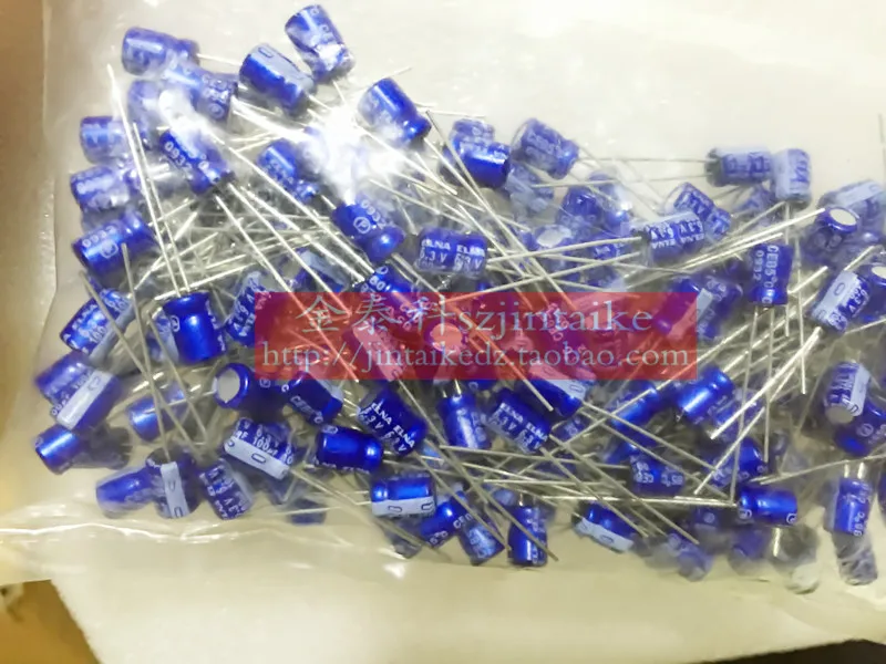 2020 Φ 30 шт./50 шт. ELNA электролитические конденсаторы 6.3V100UF 5X7 RC2 blue robe 85 градусов аудио