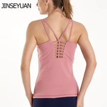 Новинка, топы для йоги, Женская Сексуальная Спортивная одежда для спортзала, майка для фитнеса, облегающая женская одежда, майка без рукавов для бега, быстросохнущая майка для йоги