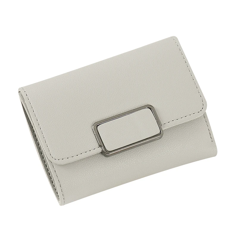 

Solid Candy Color Women Wallet Short Leather Female Wallet Small Girl Purse Coin Pocket Lady Cute Money Bag Credit Card Holder