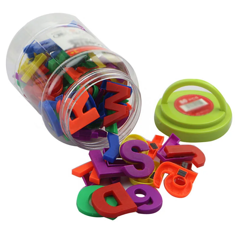 

80Pcs Magnetic Numbers Letters Capital & Lower Case Alphabet Learning Toy Fridge Magnetic alphanumeric model for kids boys girls