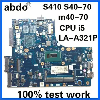 

abdo ZIUS6/S7 LA-A321P for Lenovo S410 S40-70 M40-70 notebook motherboard CPU i5 4200U/4210U DDR3 100% test work