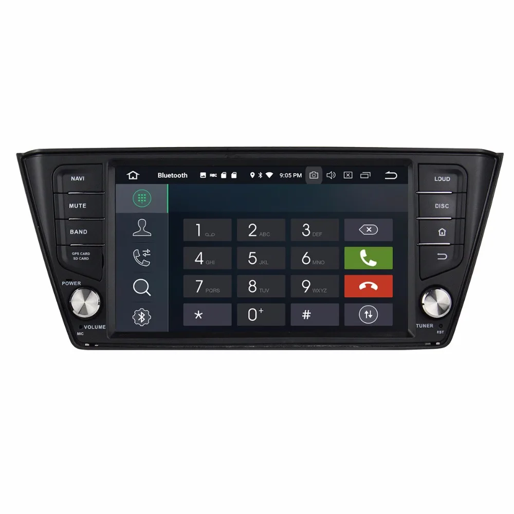 Top IPS Screen Android 8.0 4+32G Car multimedia dvd player head unit For VW Volkswagen Skoda Jetta 2013+ GPS Navigation radio stereo 1