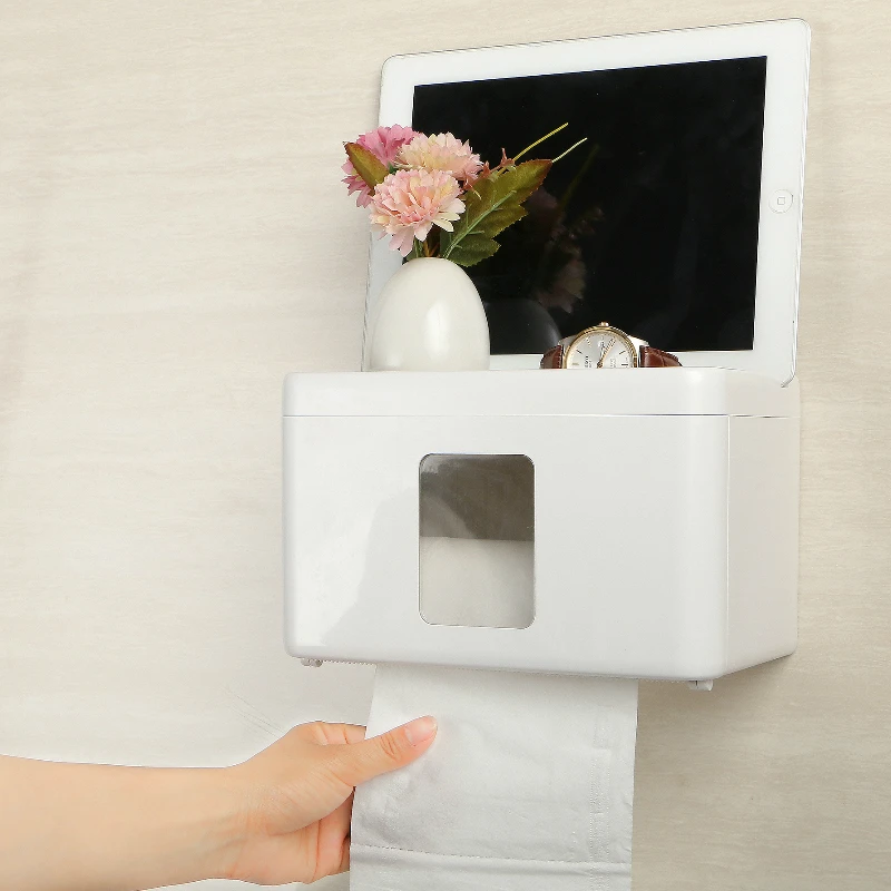 Multifunctional waterproof toilet paper towel box Tissue Boxes Bathroom