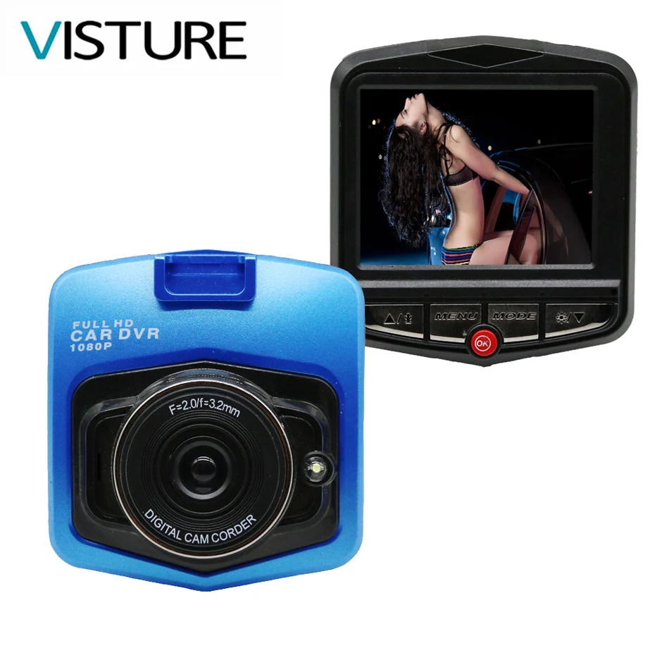 New Original Mini Car DVR Camera Dashcam Full HD 1080P Video Driving Recorder G-sensor Night Vision Dash Cam Visture GT300 | Автомобили и