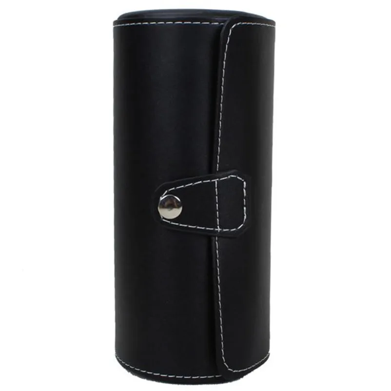 New Fashion Portable Travel Watch Case Roll 3 Slot Wristwatch Box Storage Travel Pouch Wristwatch Packaging Case #2AP22 (4)