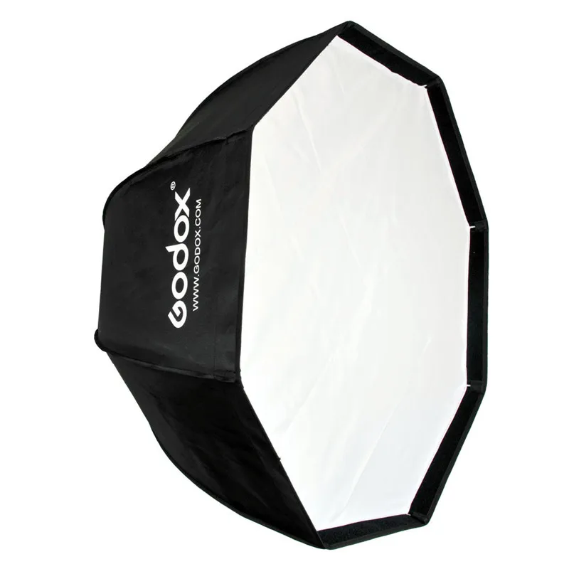 Godox UE-120cm Bowens Mount софтбокс в виде ВОСЬМИУГОЛЬНОГО зонта мягкая коробка с креплением Bowens для крепления Bowens Studio Flash Light