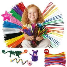 Special Offers 100 Pcs Kids Child Plush Sticks DIY Materials Handmade Christmas Gift Toy Plush Sticks Toys for children kids Special Offers 100 Pcs Kids Child Plush Sticks DIY Materials Handmade Christmas Gift Toy Plush Sticks Toys for children kids