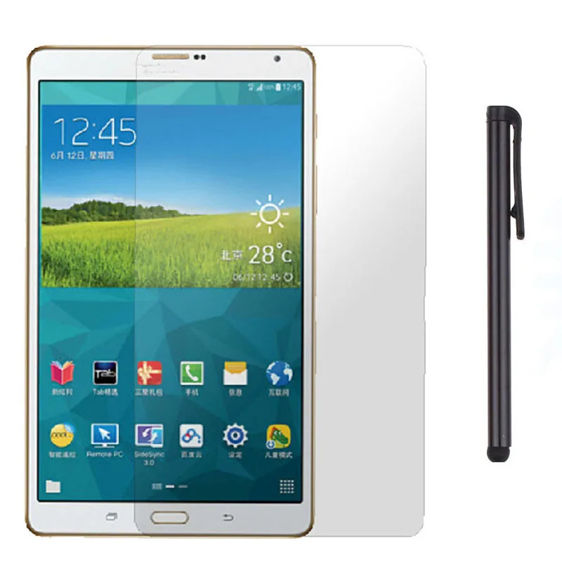 Ясно Экран протектор фильм кожи для samsung Galaxy Tab S 8,4 дюймов T700 pad/tablet Экран протектор Новый A30
