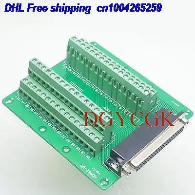 

DHL 10pcs DB62 DB-62 D-SUB JACK 62-pin port 3 row Terminal breakout PCB Board connector 22db
