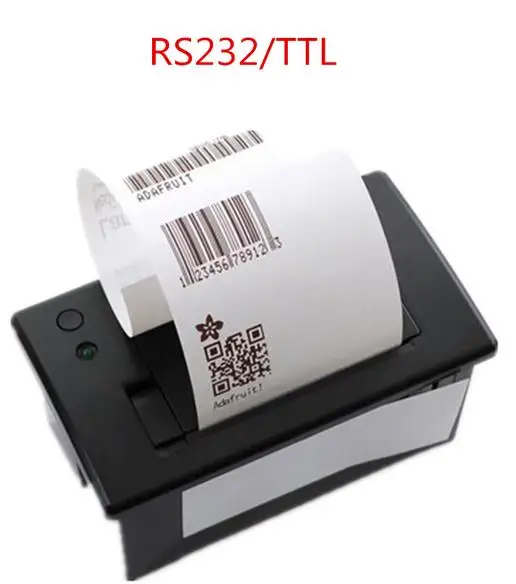 

58mm Embedded Thermal Receipt Printer Mini Panel Printer TTL RS232