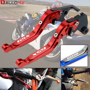 

Motorcycle Accessories Aluminum Adjustable Brake Clutch Levers For Suzuki GSR600 2006 2007 2008 2009 2010 2011 WITH GSR600 LOGO