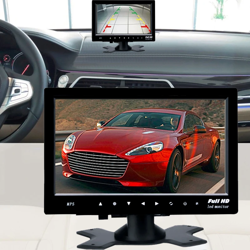 

2 Channel 7inch Car MP5 Player Display Premium Universal Monitor Reverse Priority Audio Car Multimedia Player