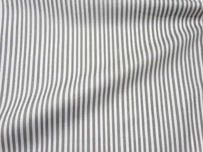Полметра с полосатым принтом, хлопок ткань для малыша комплект постельного белья, ручная работа, платье одежды материал B340 - Цвет: Grey