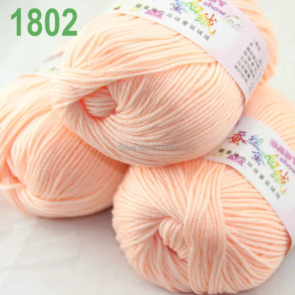 Sale 1 Balls x 50g DK Baby Soft Cashmere Silk Wool Hand Knitting Crochet Yarn 