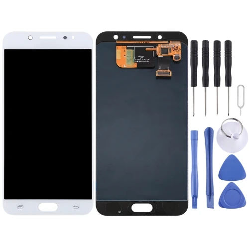 

LCD Display + Touch Panel for Galaxy C8, C710F/DS, C7100 (White)