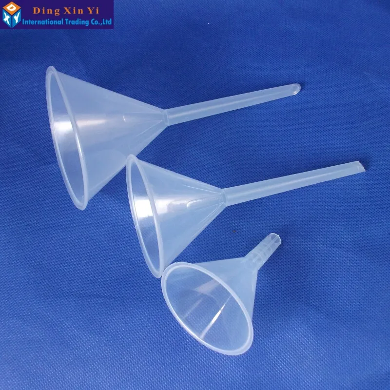 Buy 3PCS/LOT 60/75/90MM Plastic Funnels set Small
