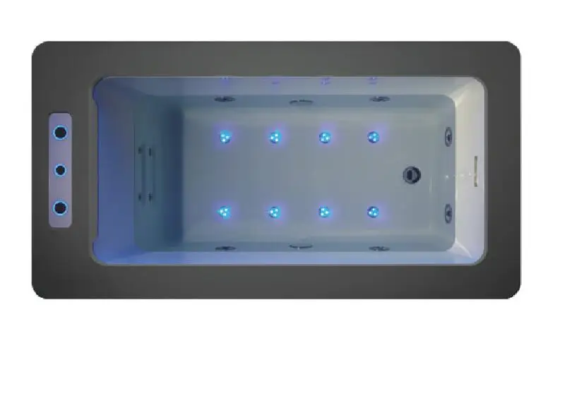 Description Picture 3 of item1700mm Whirlpool Surfing Colored Lamp Bubble Bathtub Hydromassage Waterfall Tub NS1101