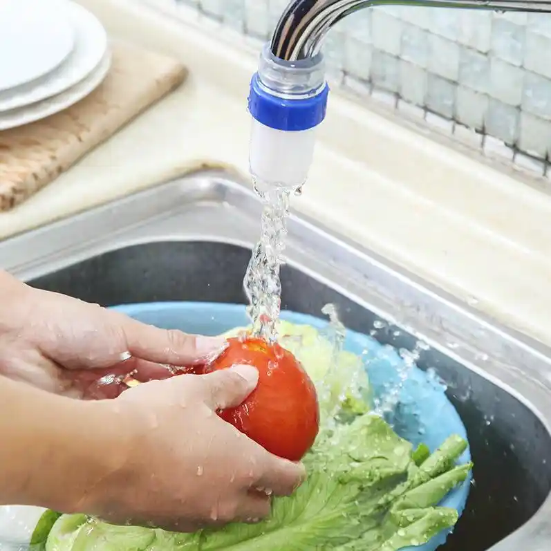 Splash Proof Kitchen Healthy Water Clean Tap Filter Purifier Head