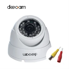 Deecam Security Camera AHD 1200TVL 1.0MP CCTV Varifocal lens Outdoor Dome Camera 3.6 lens IR Camera 720P Camaras De Seguridad