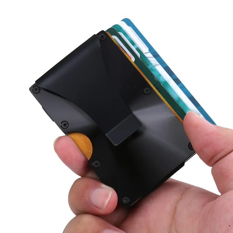 Новинка мужской и женский кредитный держатель для карт анти защита rfid кошелек