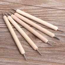 18 шт. шариковый стилус инструменты для нанесения точек глиняная посуда Моделирование резьба Наскальная живопись комплект поддержка прямых поставок