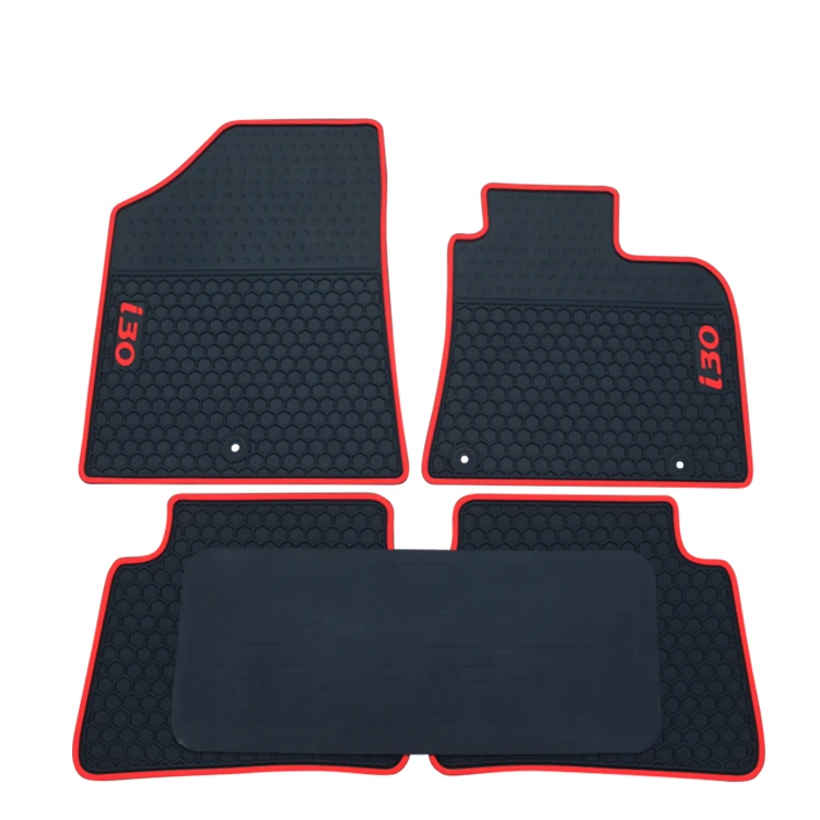 special rubber car floor mats for Hyundai I30 right hand drive durable waterproof cargo liner