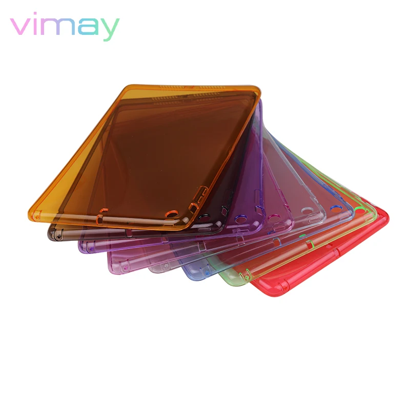 

Case For Apple iPad 2018 2017 9.7 Cover for iPad Mini 1 2 3 4 5 Air 2 Clear Transparent Cases for iPad Pro 10.5 Soft TPU Cover