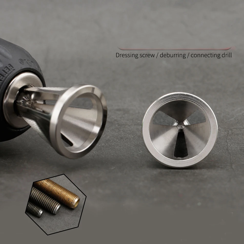 

Deburring External Chamfer Tool Stainless Steel Remove Burr Tools for Drill Bit Chamfer Deburring Cutter Tool