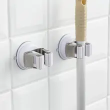 Wall Mount Metal Storage Sticky Mop Rack Clip Hooks Clamp Organizer Single White Stainless Steel Mop And Broom Holder Wall Mount Metal Storage Sticky Mop Rack Clip Hooks Clamp Organizer Single White Stainless Steel Mop And Broom Holder