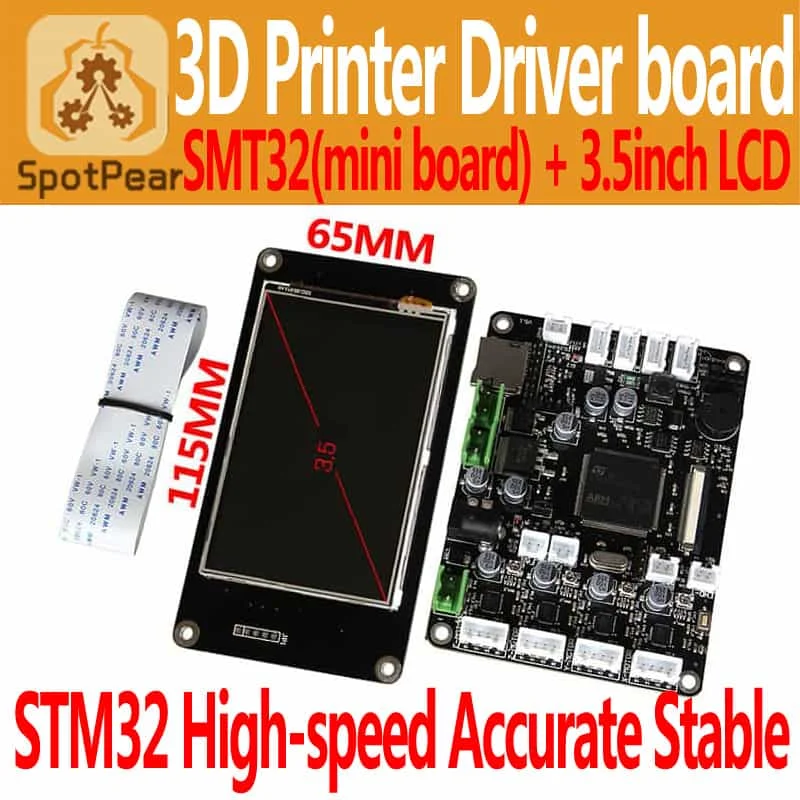 3D принтер 3 5 дюймов сенсорный ЖК + STM32 панель управления (мини) pakage поддержка Delta Prusa