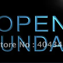 LB449-открытый Sunday пивной бар или паб свет Знак Домашний Декор ремесла