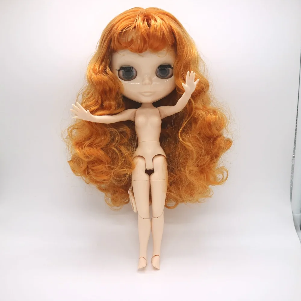Blyth куклы головы blyth парики для кукол(RBL) оранжевые волосы, медные волосы