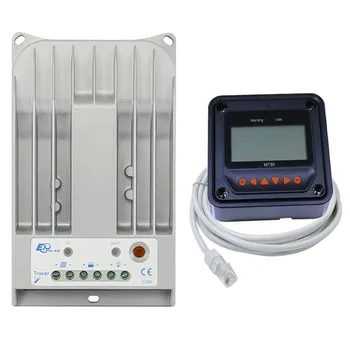 

40A solar charge controller MPPT 12V 24V auto WORK solar regulator Flooded GEL Battery option LCD MPPT remote meter MT-50 MT 50