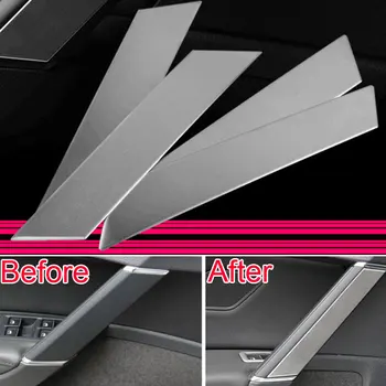

4Pcs/set Stainless Steel Inner Door Armrest Handle Cover Trim Sticker Fits For VW Golf 7 MK7 2014 2015 Accessories Car Styling
