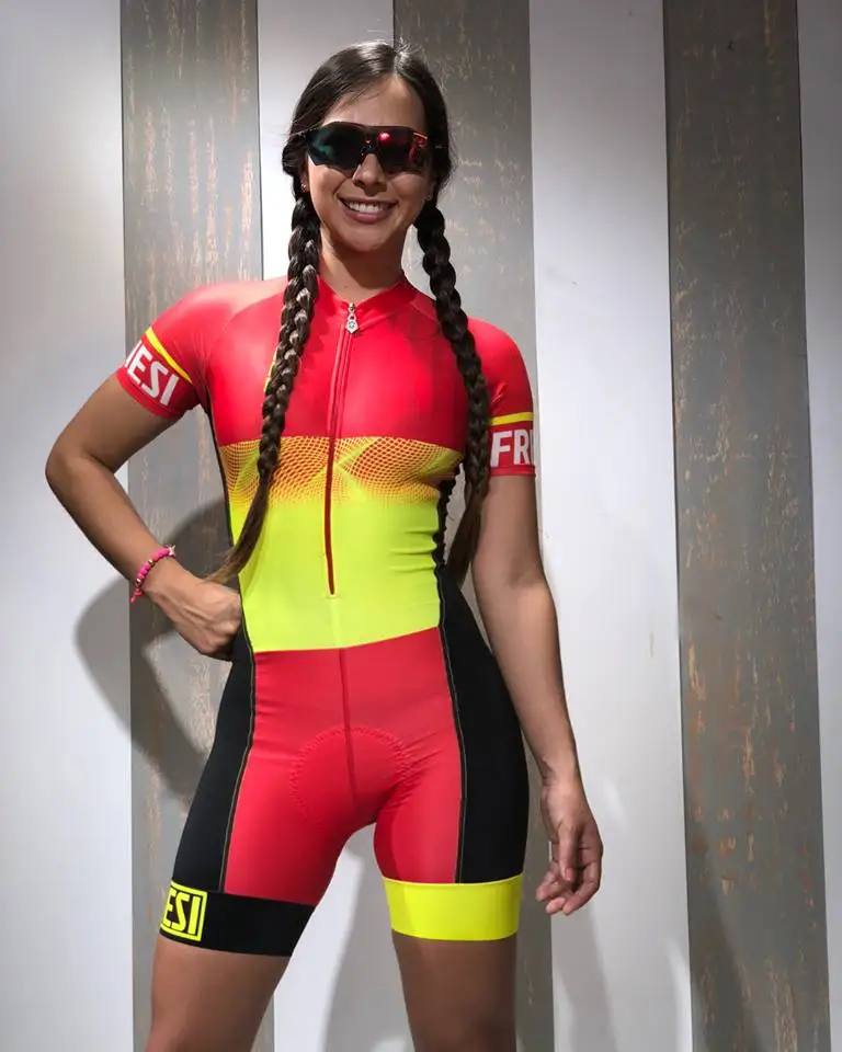 Женская одежда с коротким рукавом Сексуальная команда тела tri skinsuit оборудование индивидуальная одежда для велоспорта ciclismo maillot с инициалами - Цвет: as picture