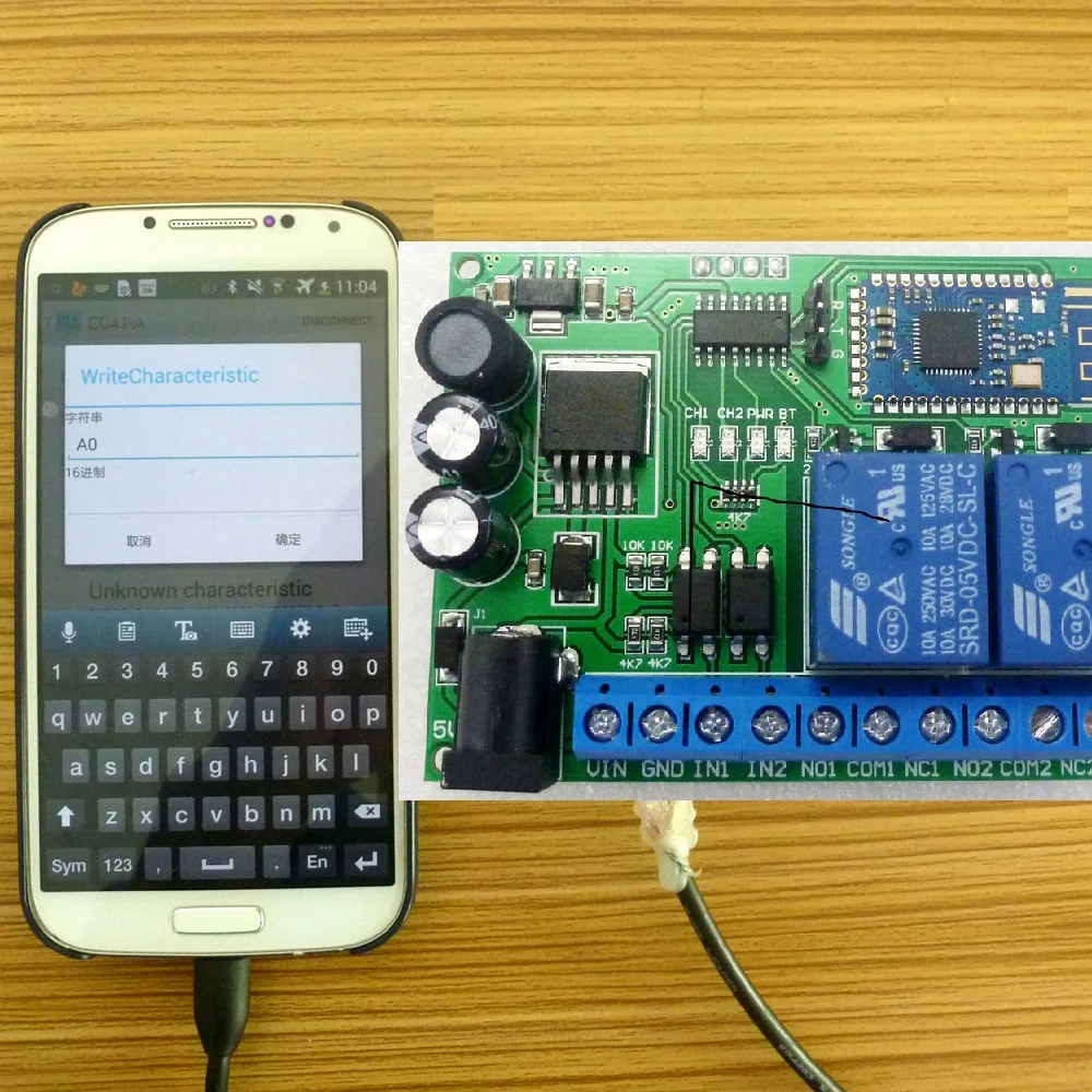 2ch IOS Android Bluetooth реле г 2,4 г RF беспроводной Дистанционное управление переключатель IOT модуль доска
