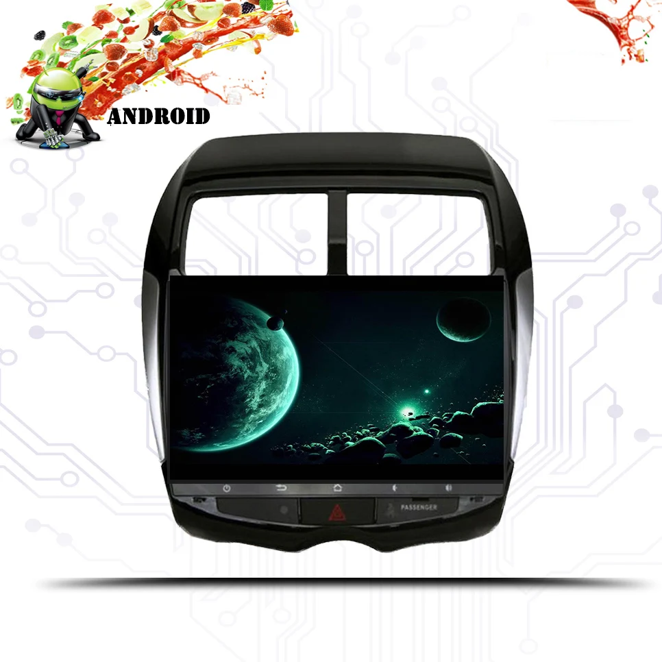 2 din 4 + 64G android 8 1 автомобильный DVD плеер мультимедиа для Mitsubishi ASX 2011 2012 2013 2014 2015 GPS
