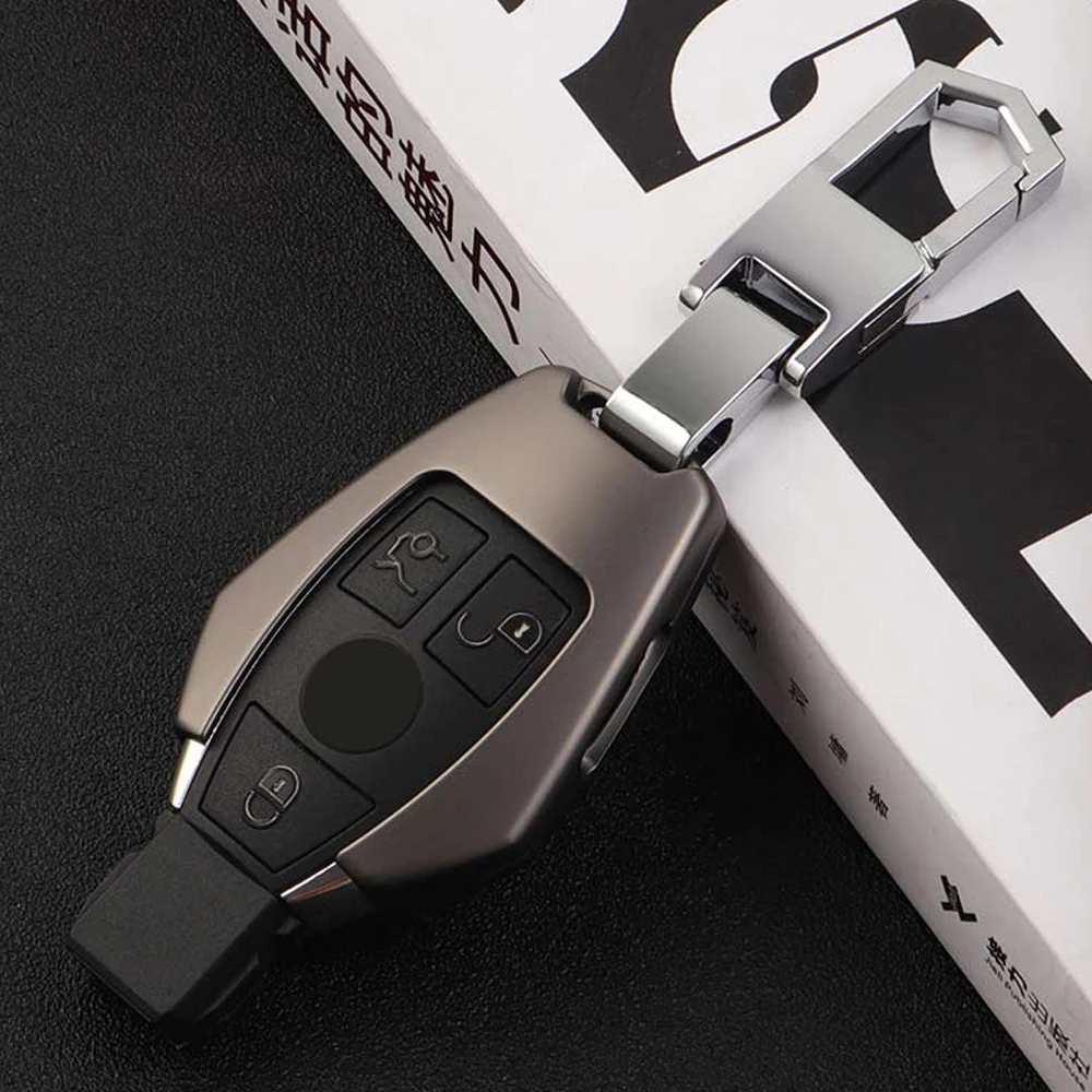 

Car styling Zinc Alloy Colorful Smart Key Shell case For Mercedes Benz W204 W205 W210 W212 W221 W222 W251 W463 GLK300 S320