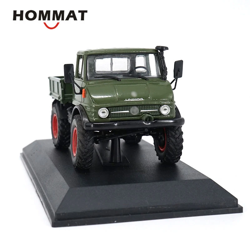 Модель грузовика HOMMAT 1/43 Unimog 406A 1970 модель автомобиля из металлического сплава